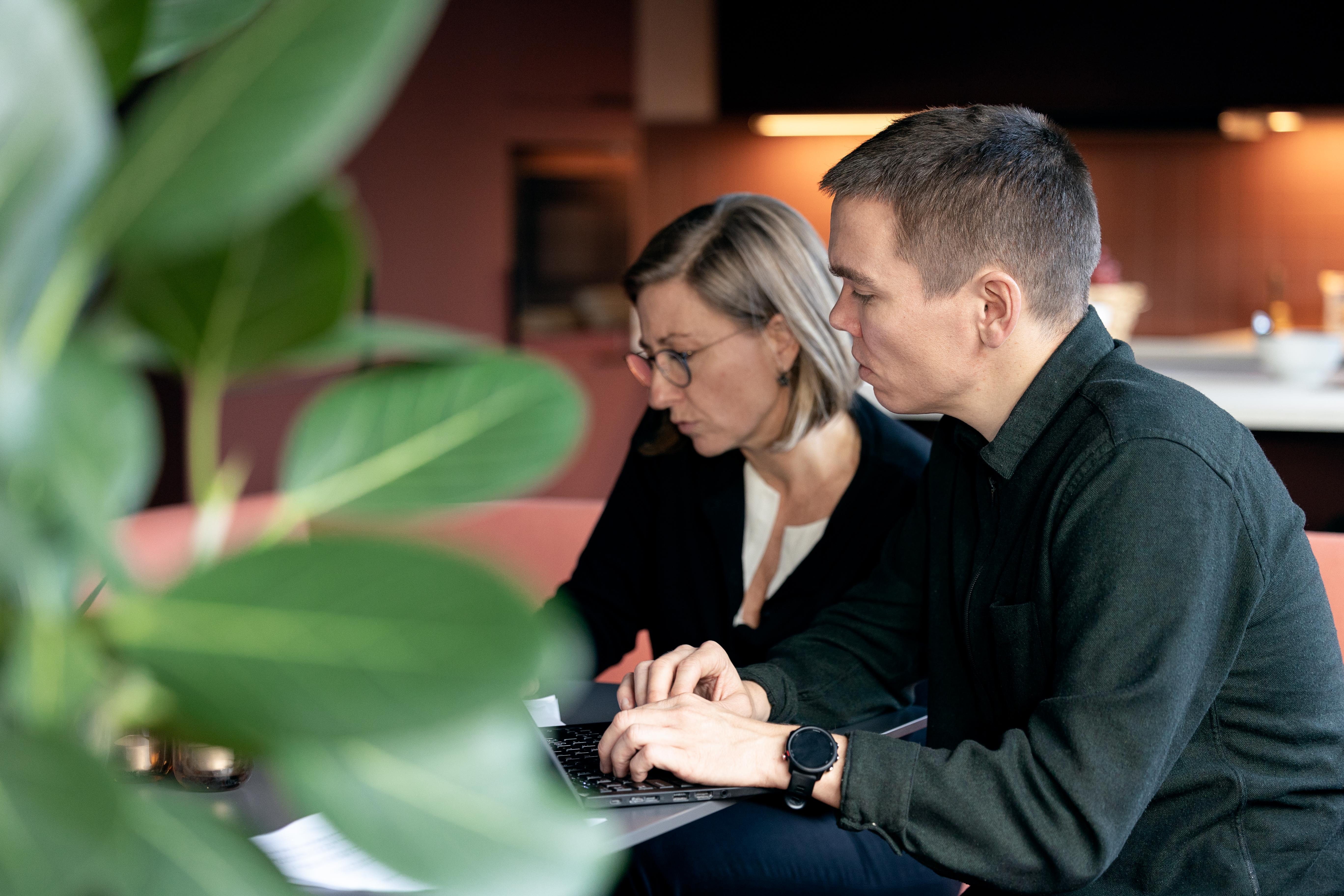 Ansatte hos Barneombudet jobber