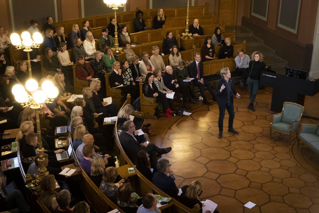 Hilde Silkoset og Kristian K Kjaernes