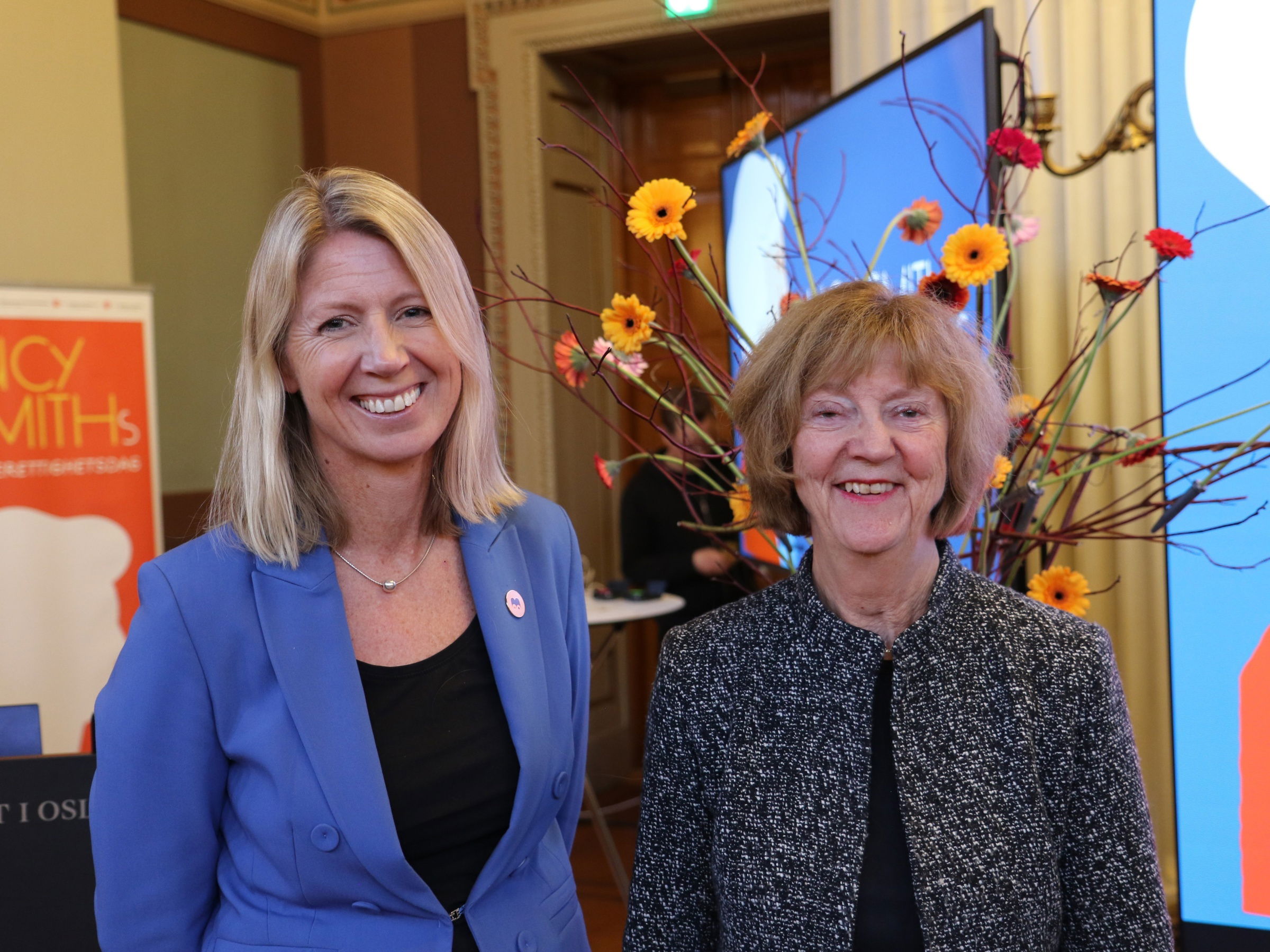 Mina Gerhardsen og Kirsten Sandberg4 3