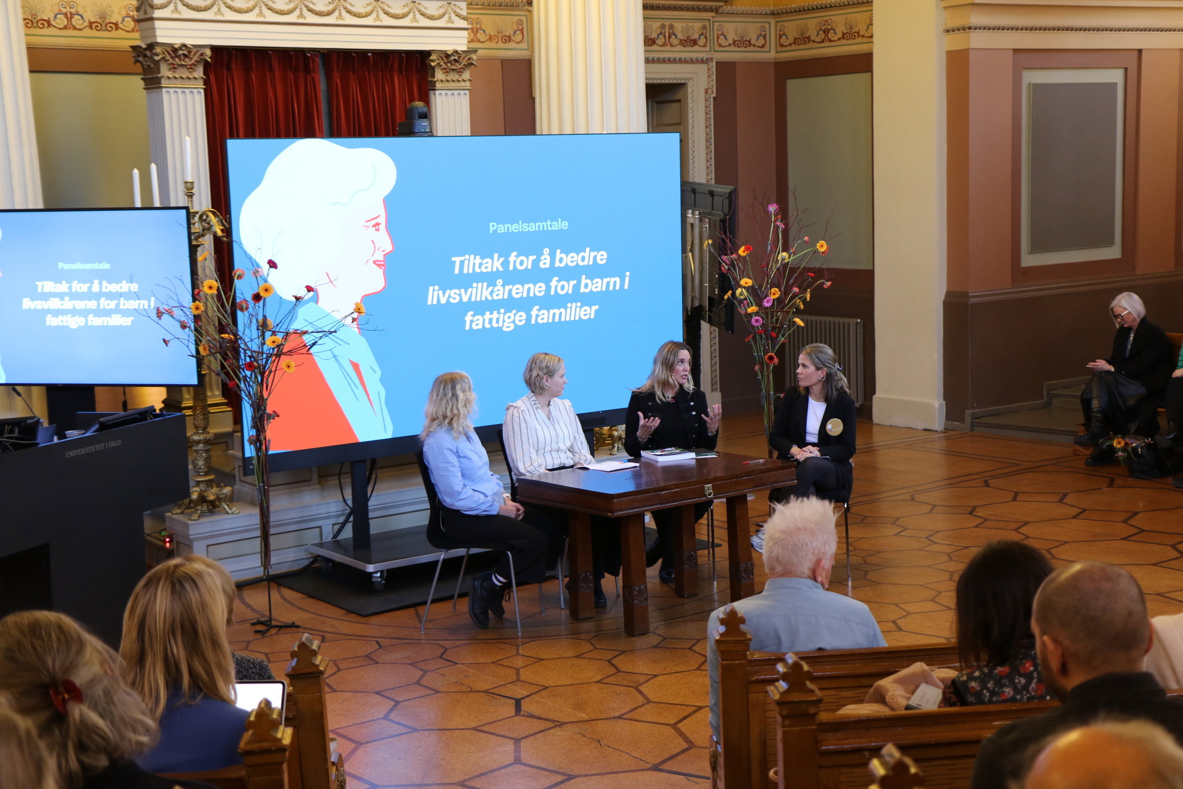 Panelsamtale Beate Elvebakk Siri Espe Hanne Glemmestad 2