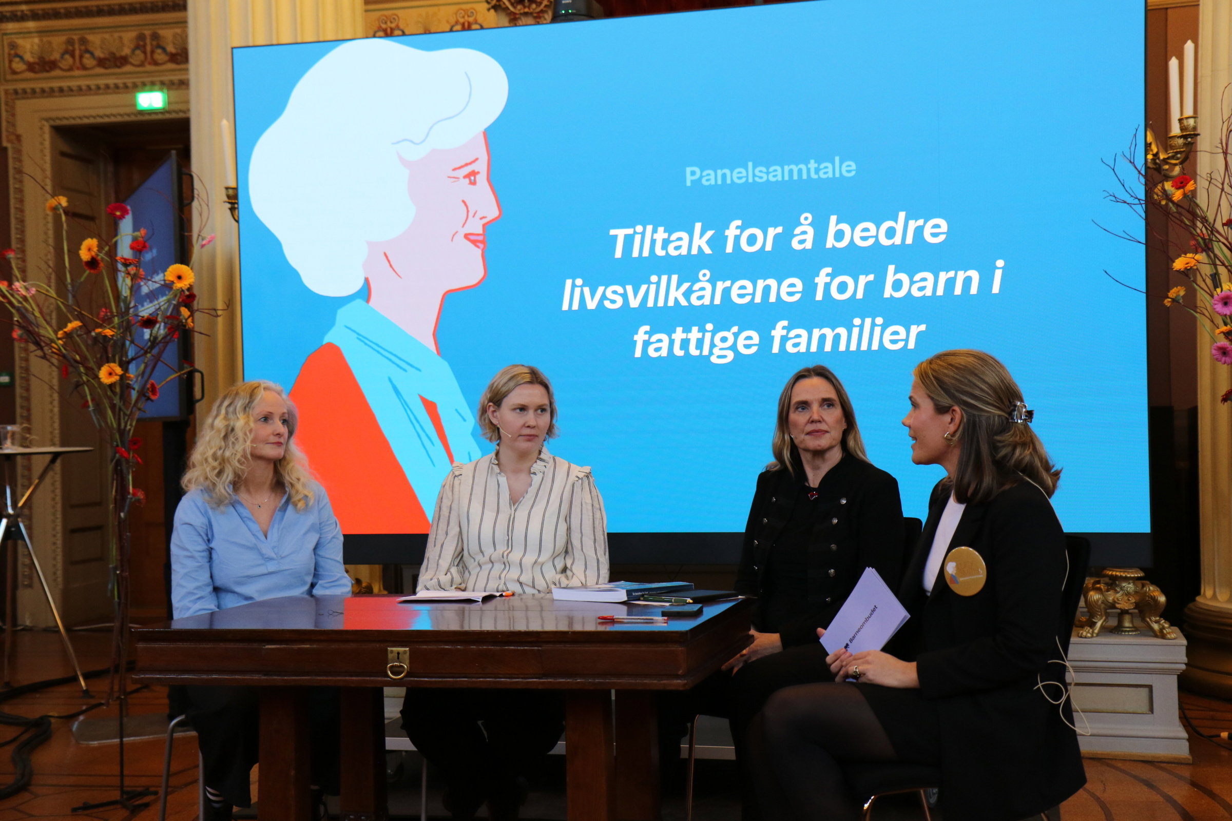 Panelsamtale Beate Elvebakk Siri Espe Hanne Glemmestad