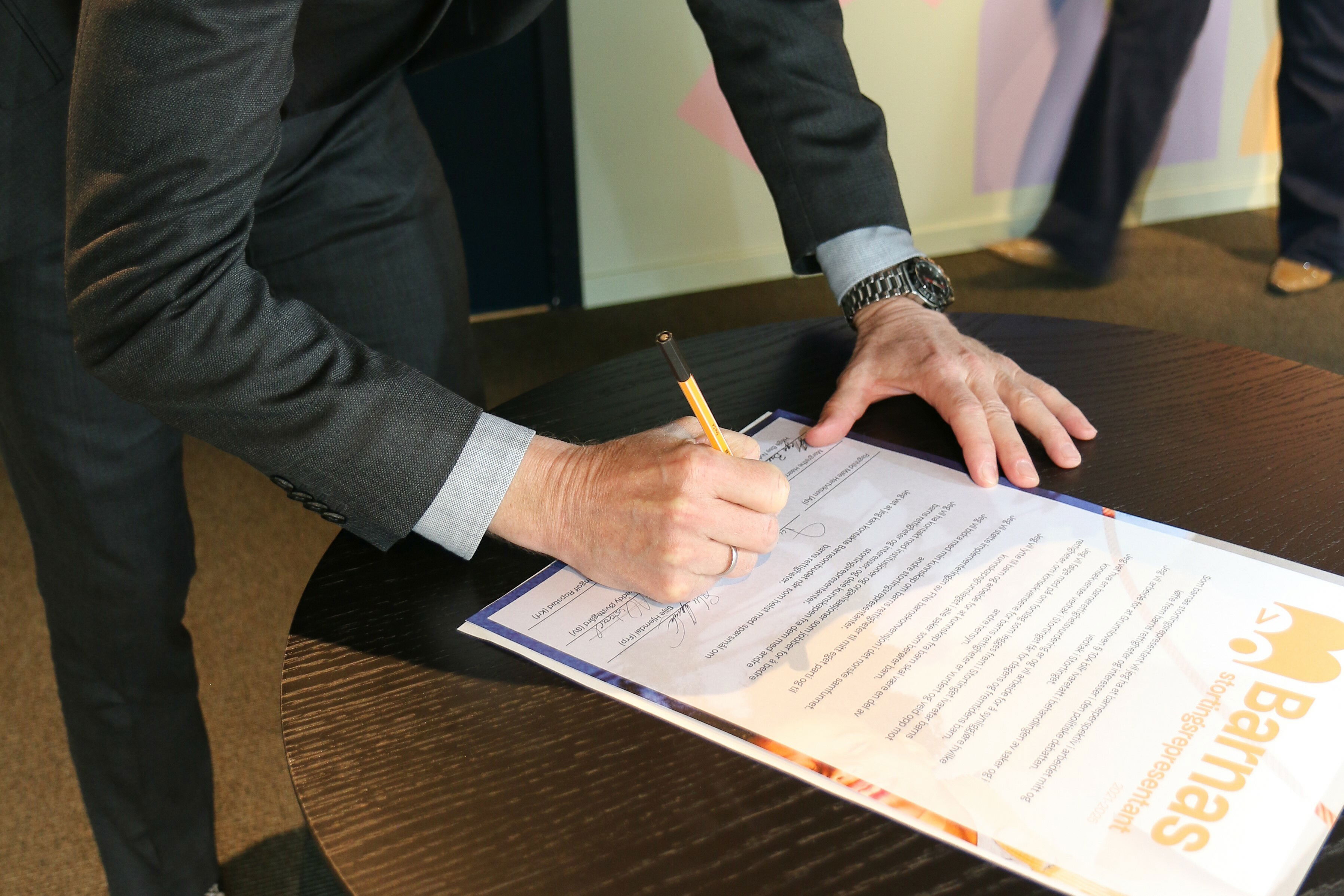 Barnas stortingsrepresentanter erklaering