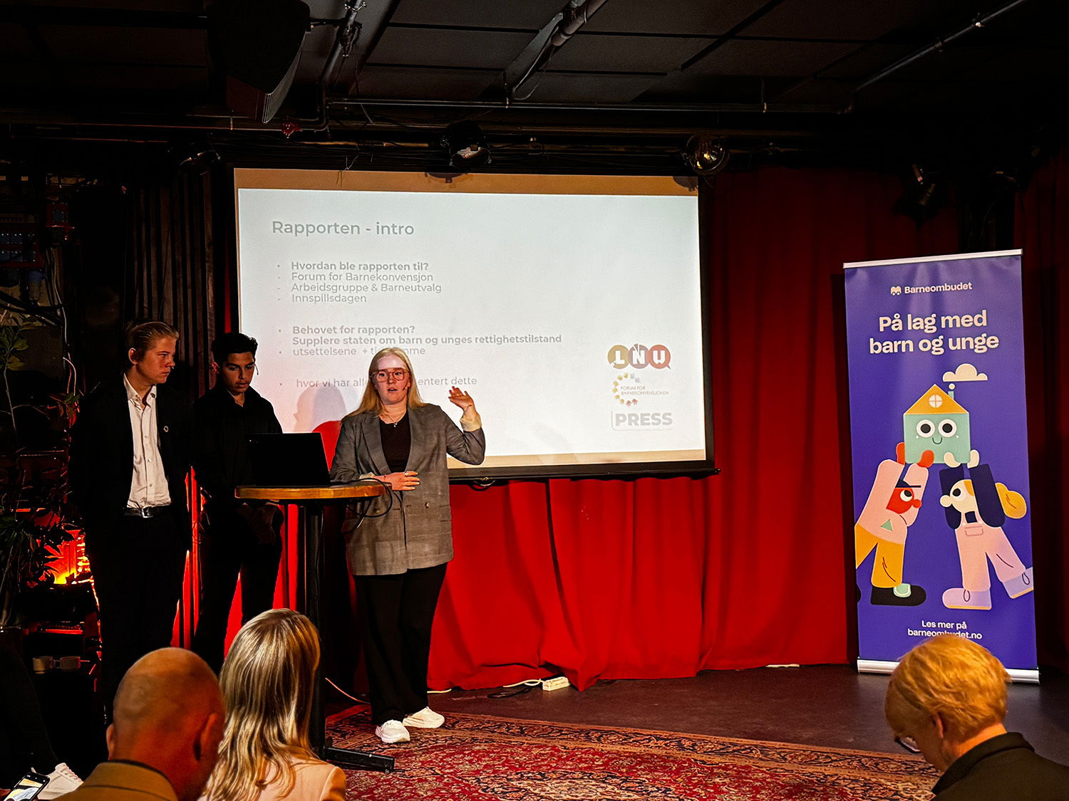 Frokostseminar 20 august Status for barns rettigheter i Norge Barneutvalget