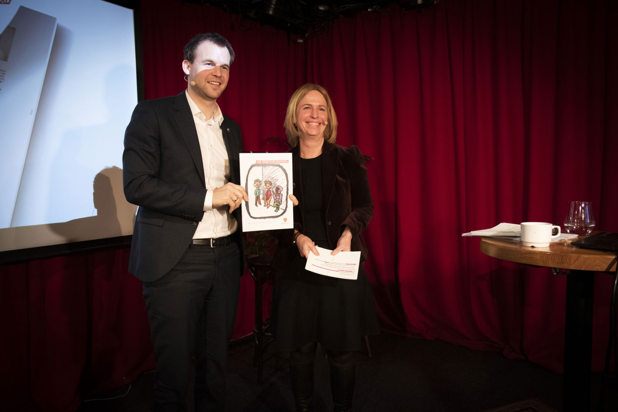 Kjell Ingolf Ropstad og Inga Bejer Engh