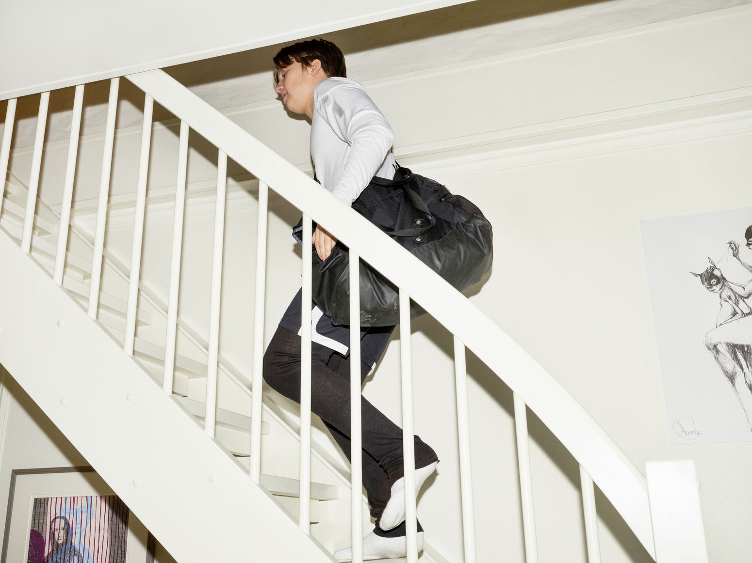 Barneombudet: gutt opp trappen