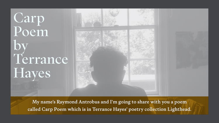 Raymond Antrobus Poem 2