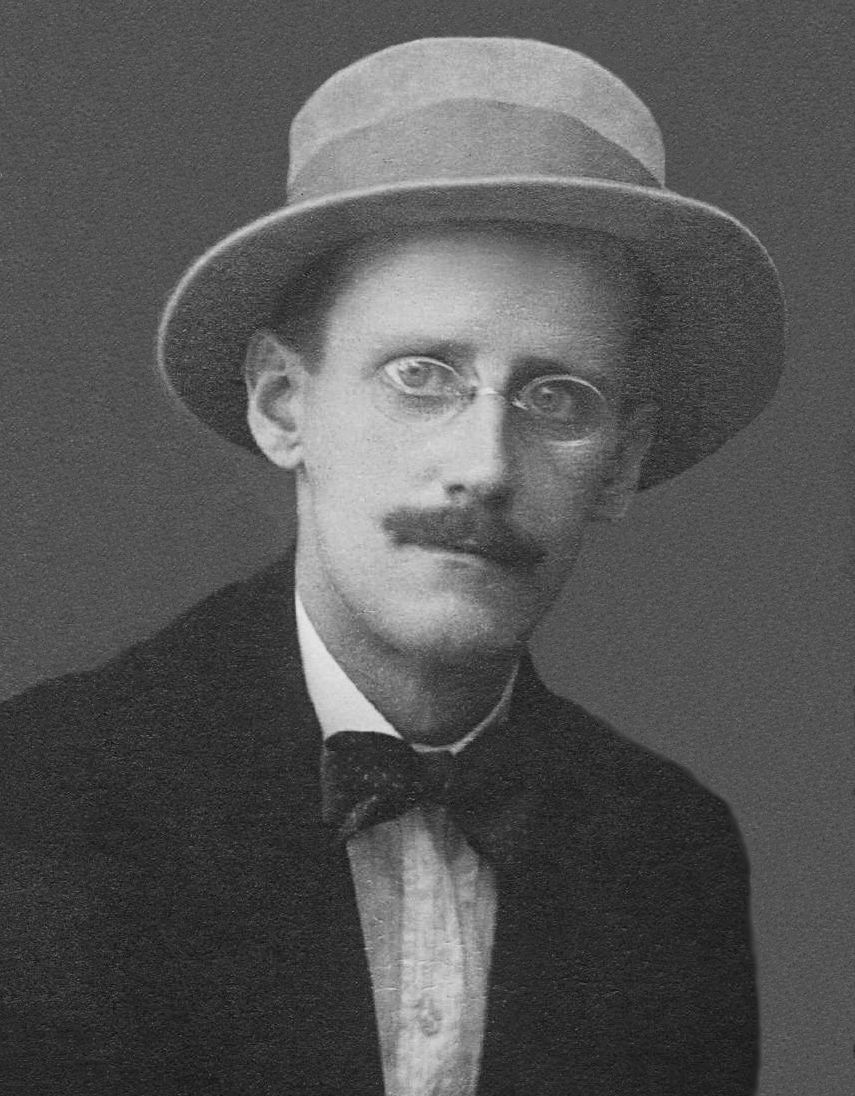 Joyce James by Alex Ehrenzweig 1915 cropped crop bw