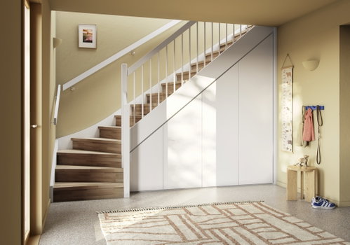 Fauna Hovebilde Klassisk hvit Eik lakkert Garderobe Closed