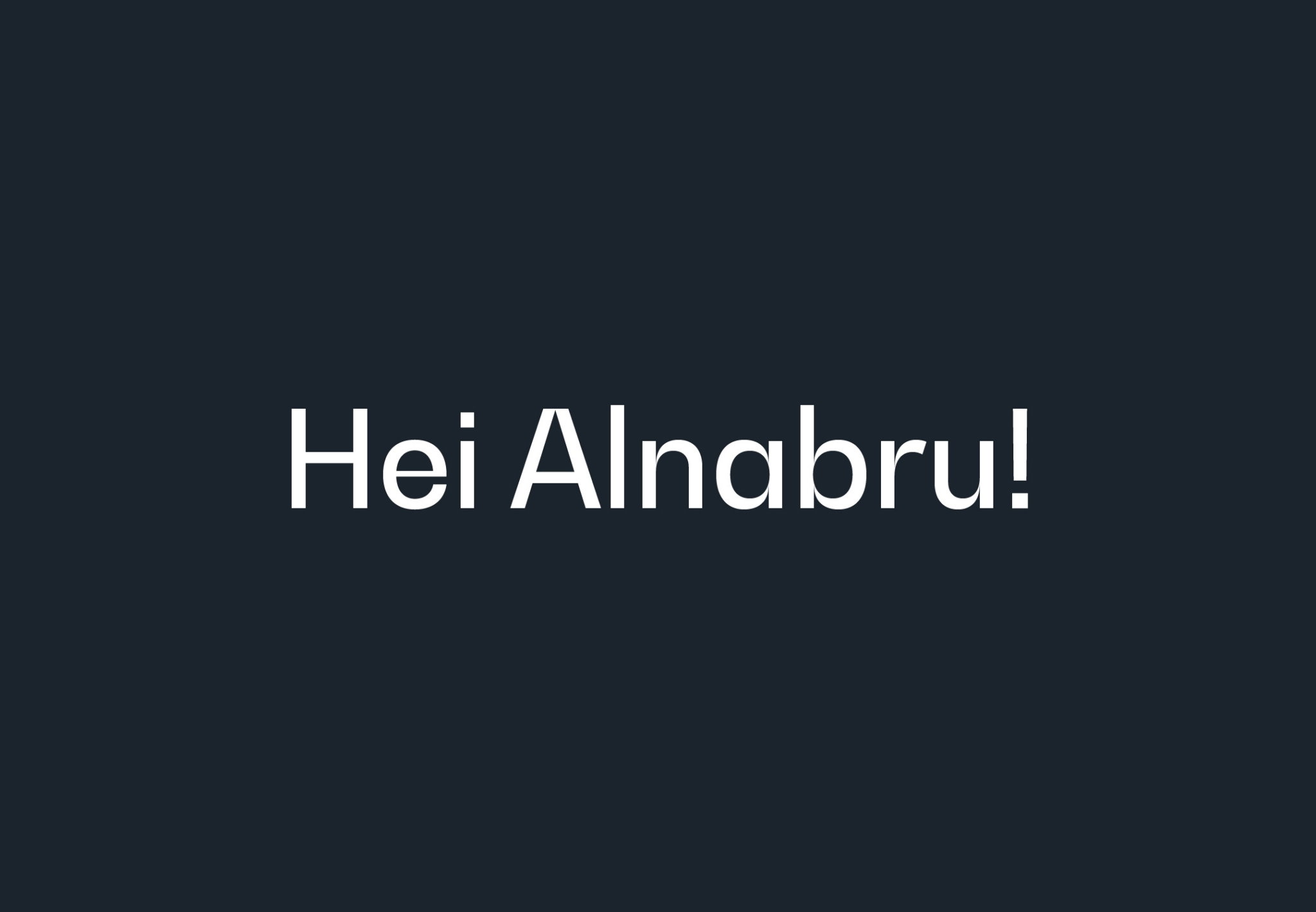 HA So Me Alnabru nettside