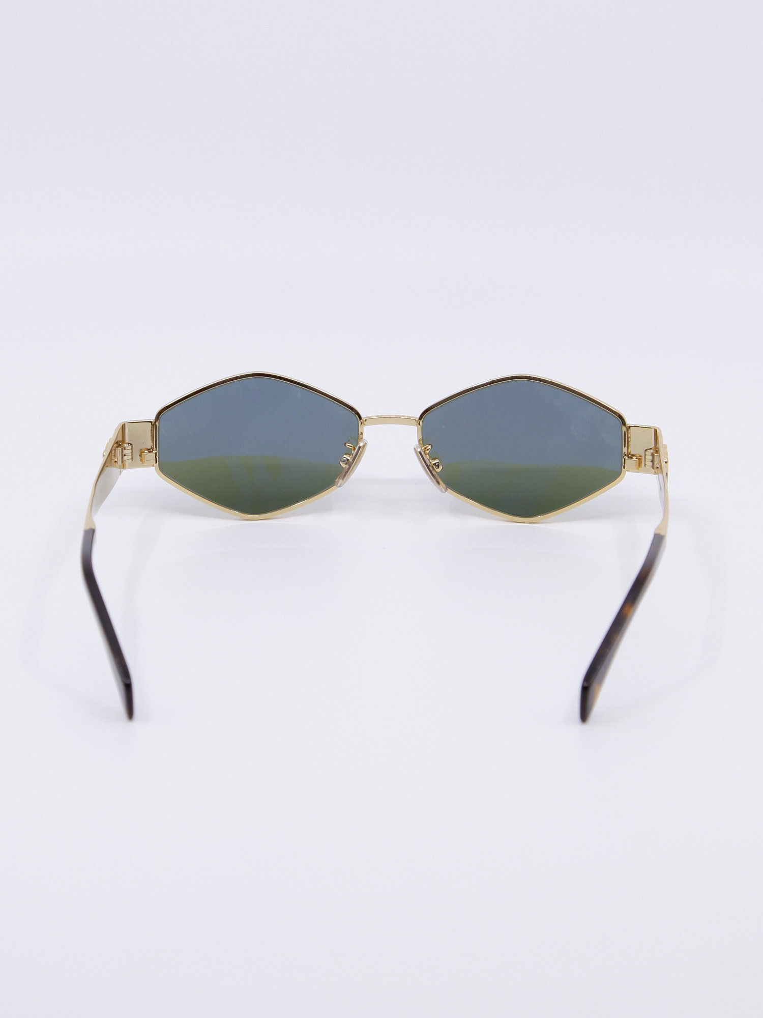 Metallsolbrille i gull