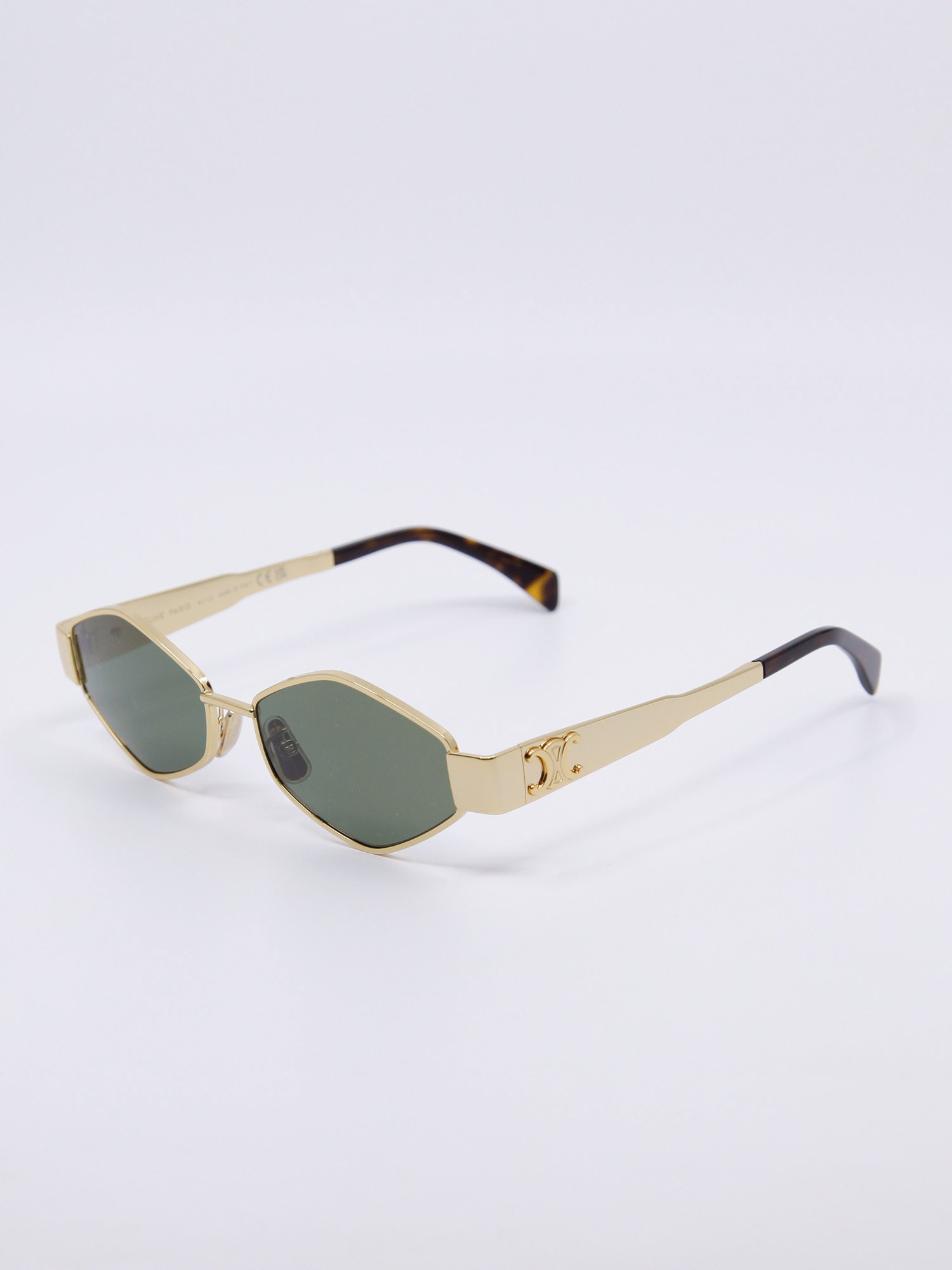 Metallsolbrille i gull