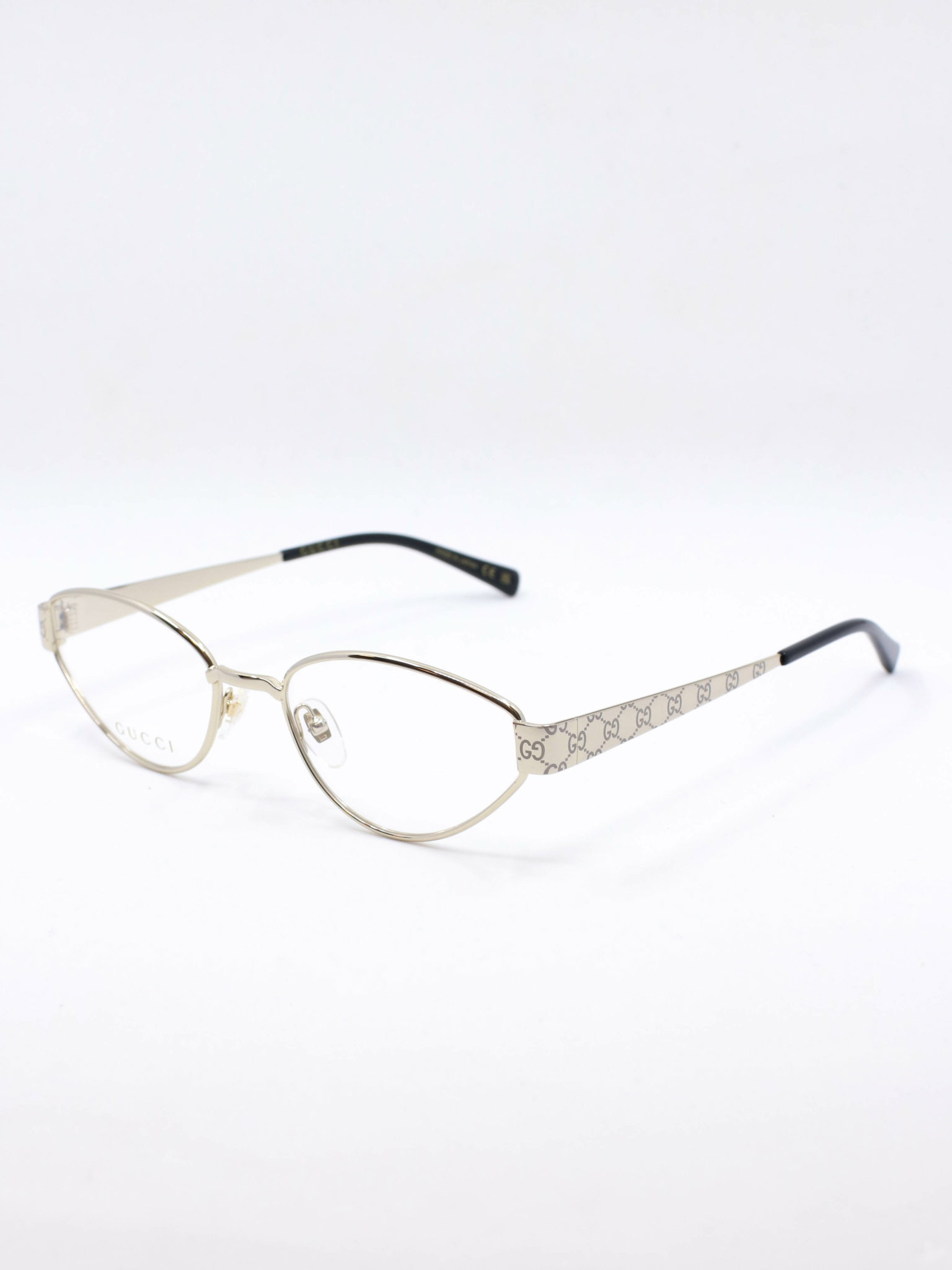 Metallsolbrille i gull