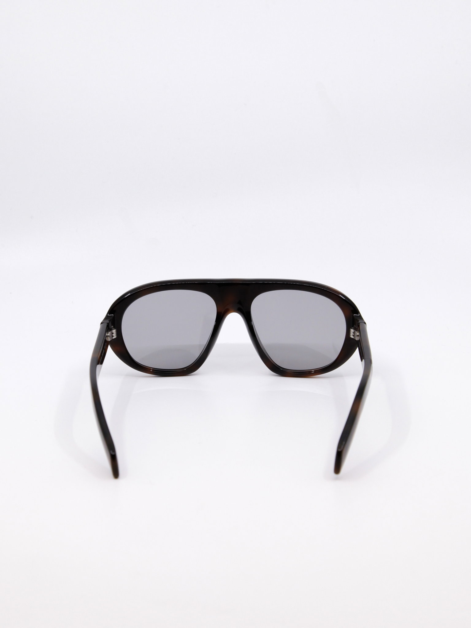 Pilotsolbrille i brun med grå solbrilleglass