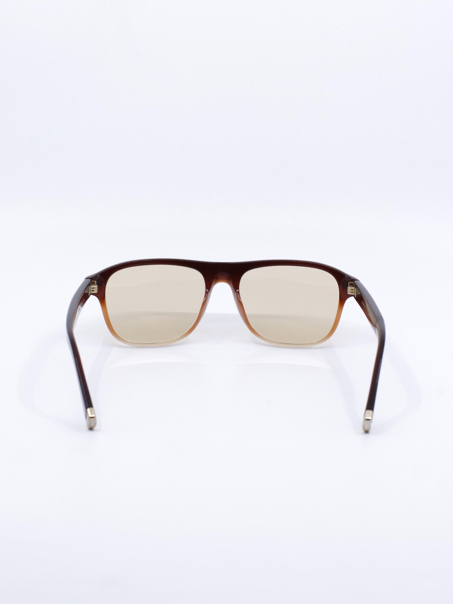 Solbrille fra Brunello Cucinelli i brun