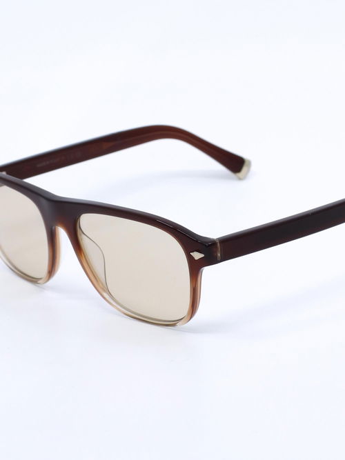 Solbrille fra Brunello Cucinelli i brun