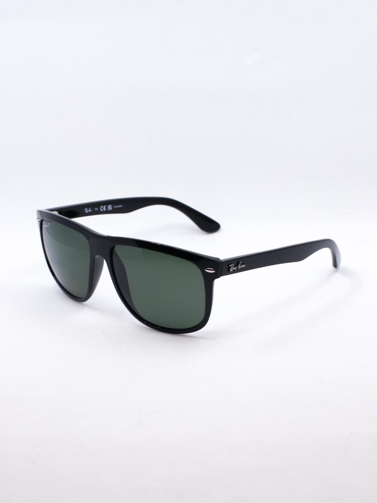 Firkantet solbrille i svart