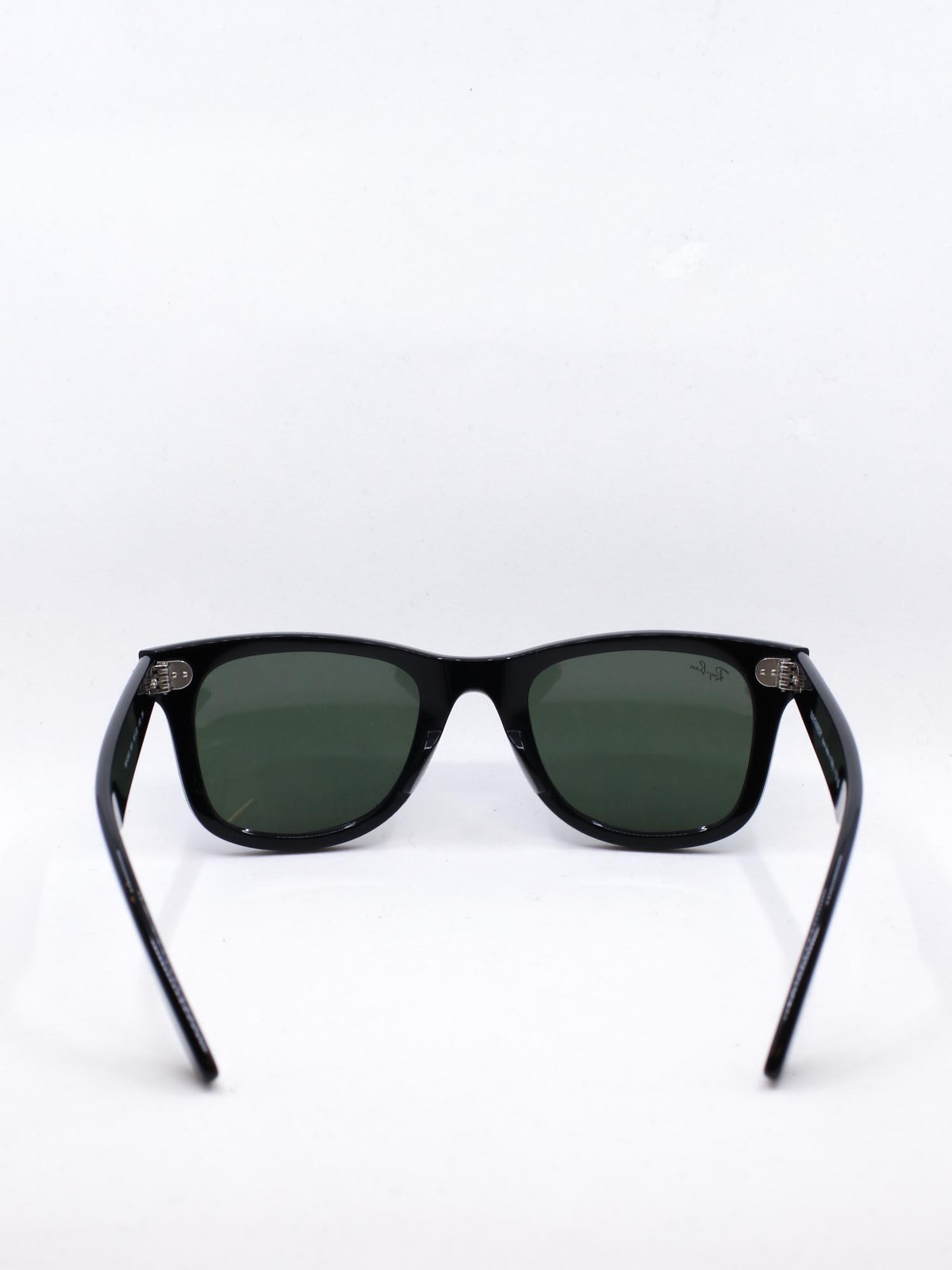 Svart rektangulær solbrille