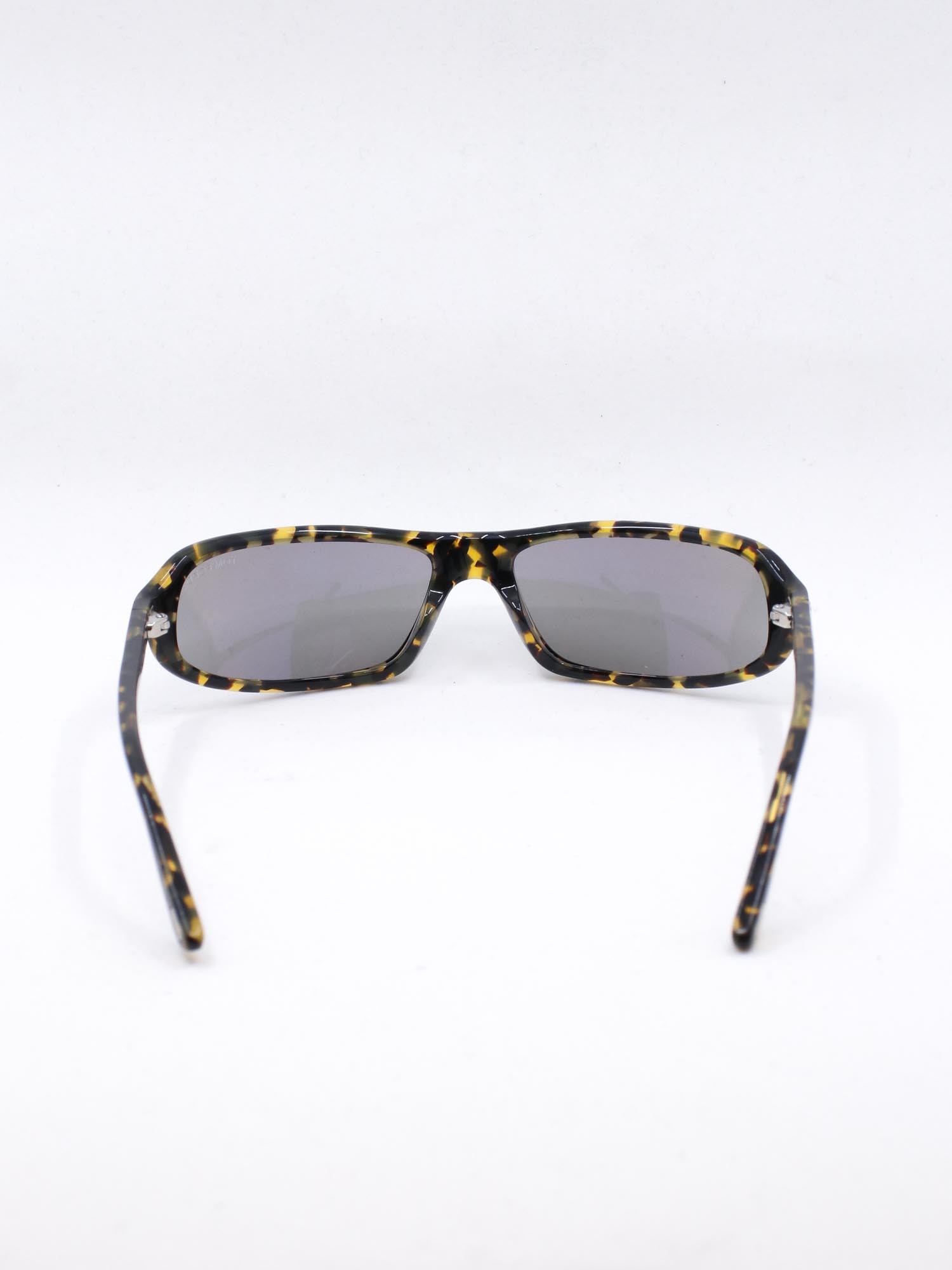 Smal y2k solbrille med speilglass