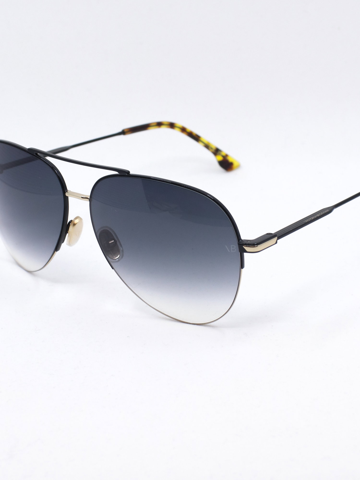 Pilotsolbrille i metall med graderte glass