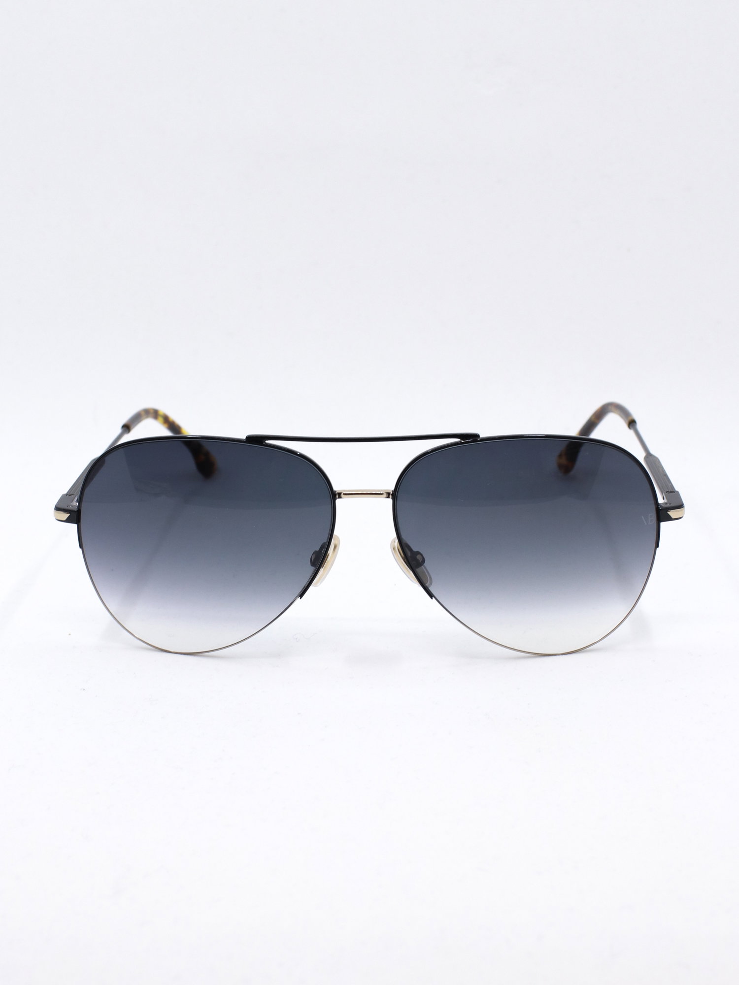 Pilotsolbrille i metall med graderte glass