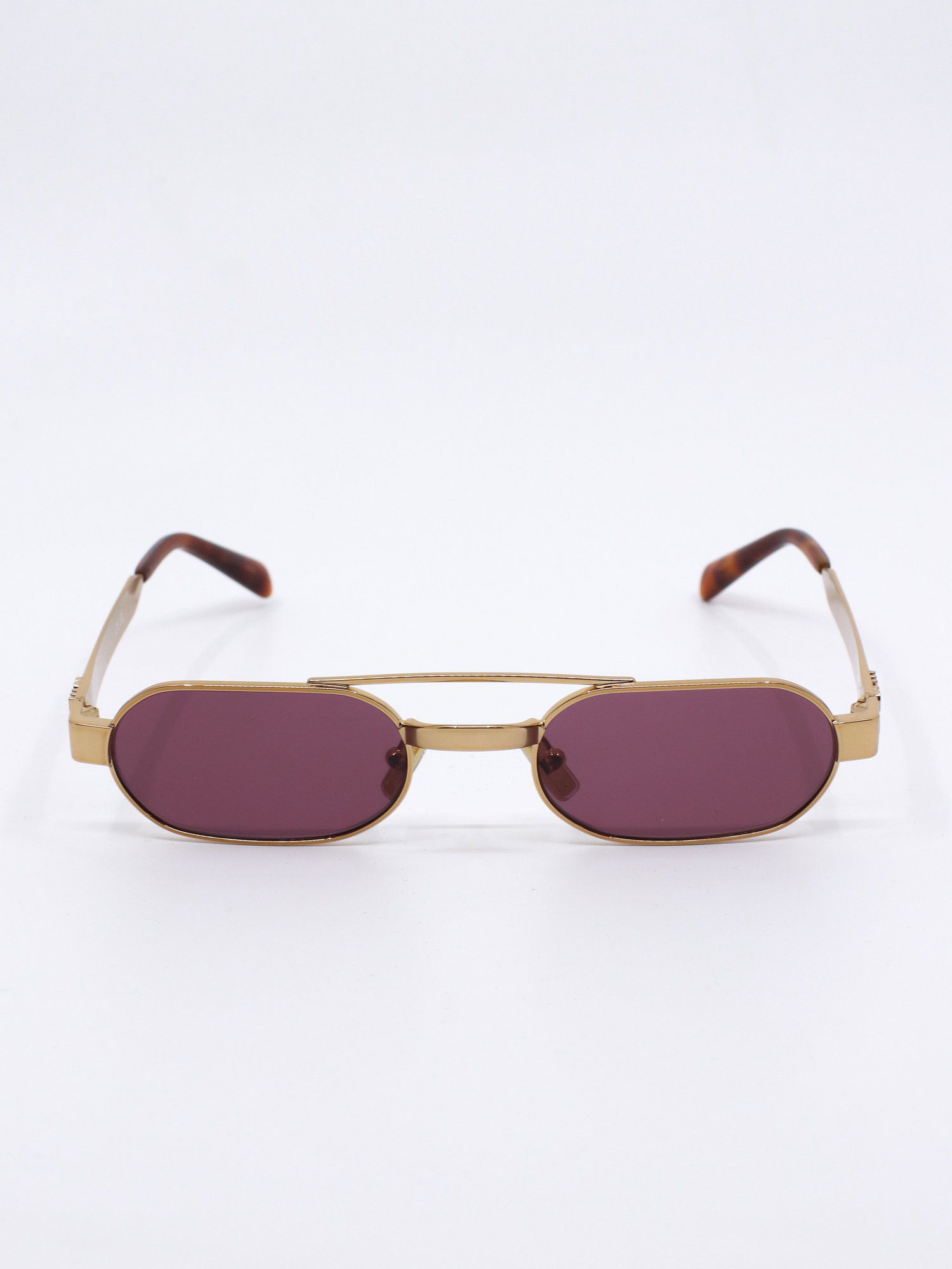 Miu Miu MU B52S solbrille gull/rosa – Krogh Optikk