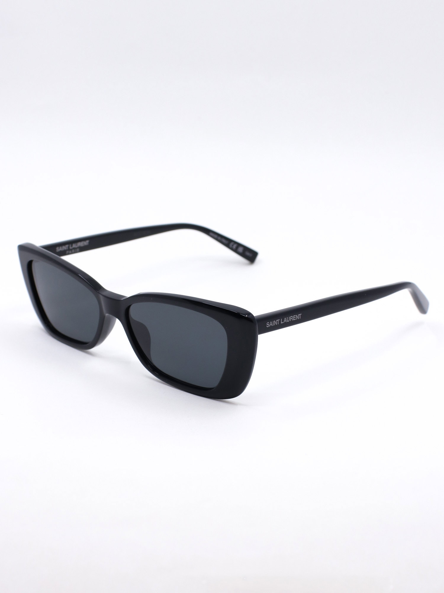 Cateye solbrille i svart