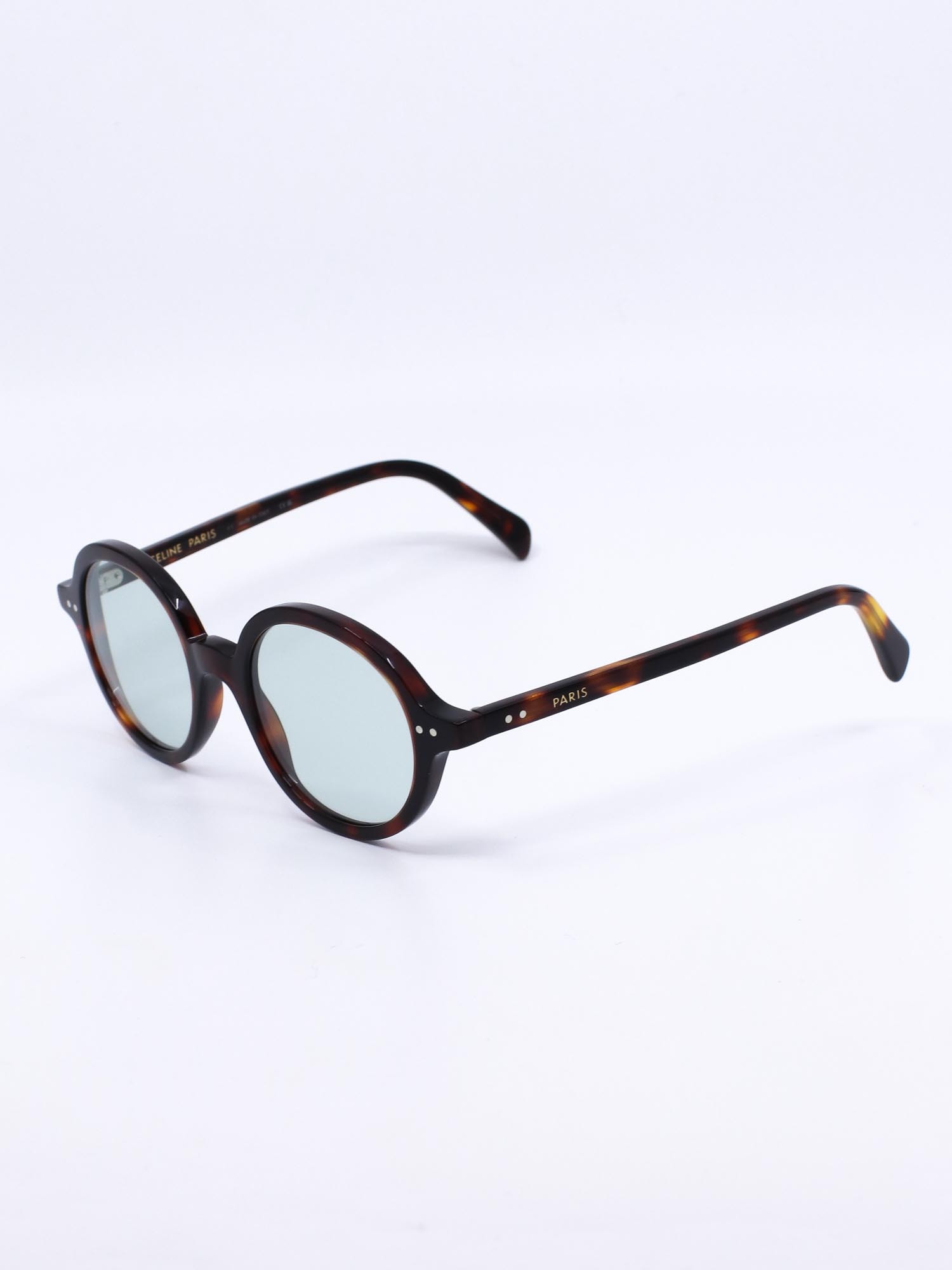 Oversized solbrille med rund fasong