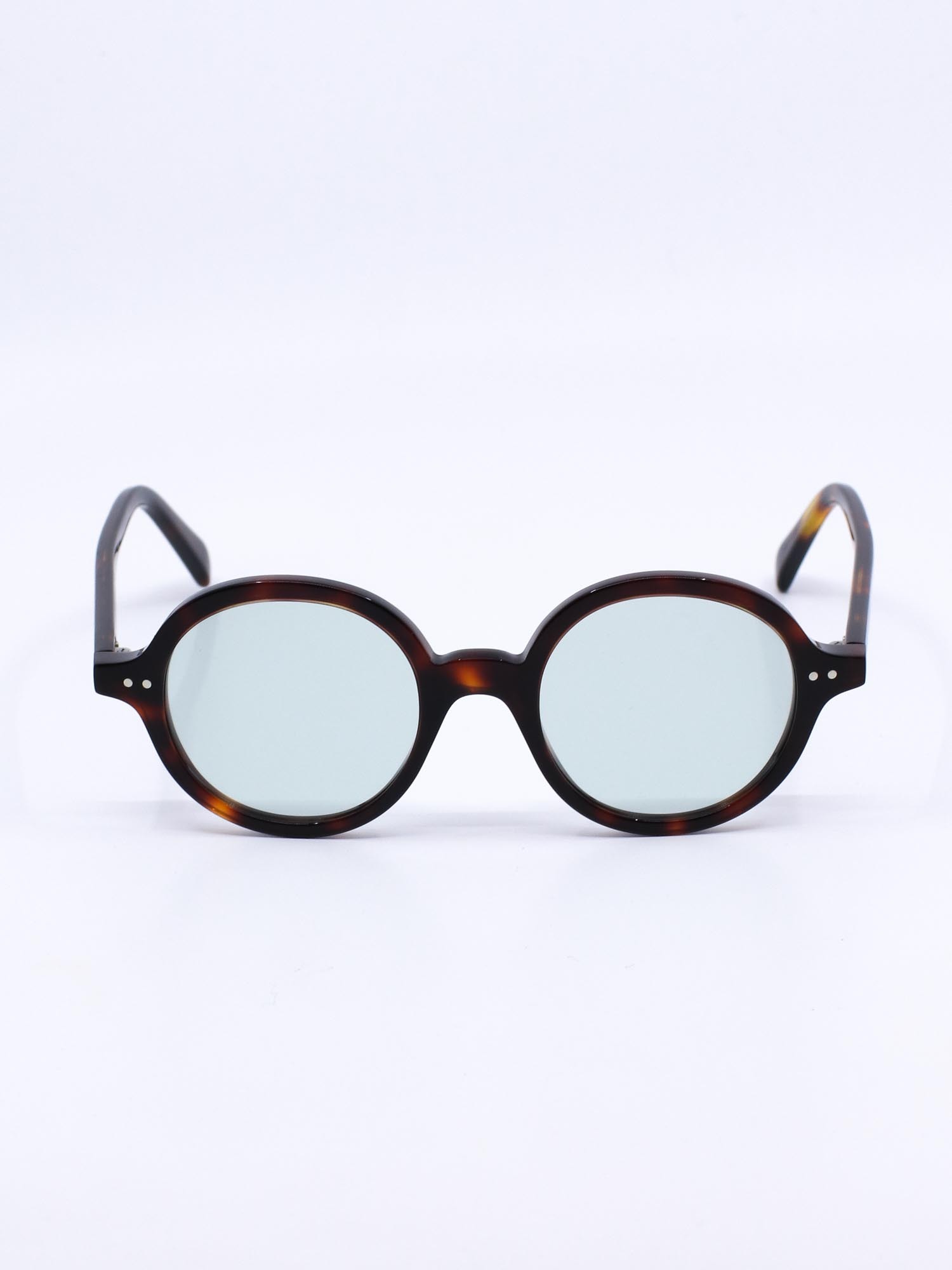 Oversized solbrille med rund fasong