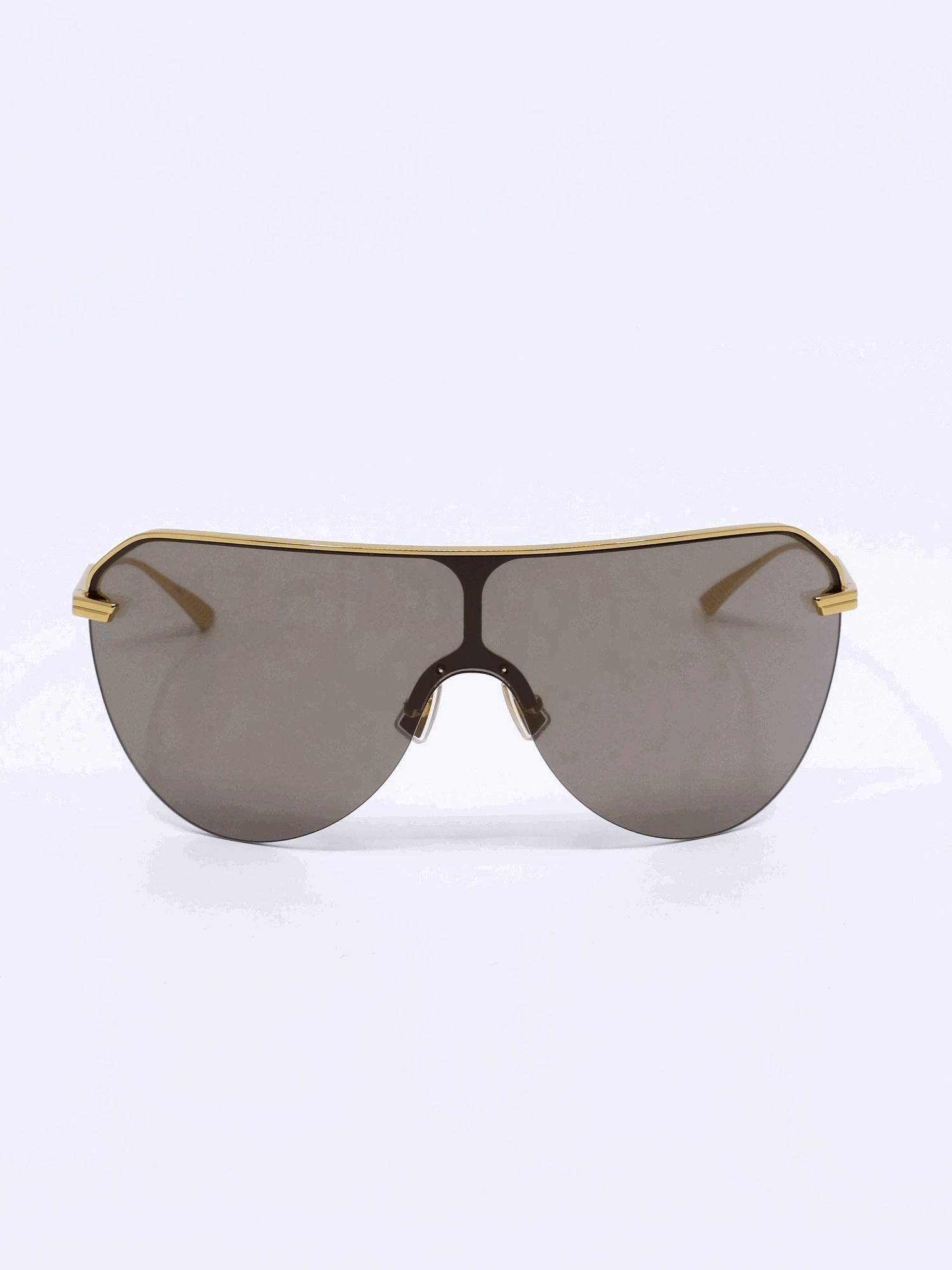 Pilotsolbrille med futurisk design