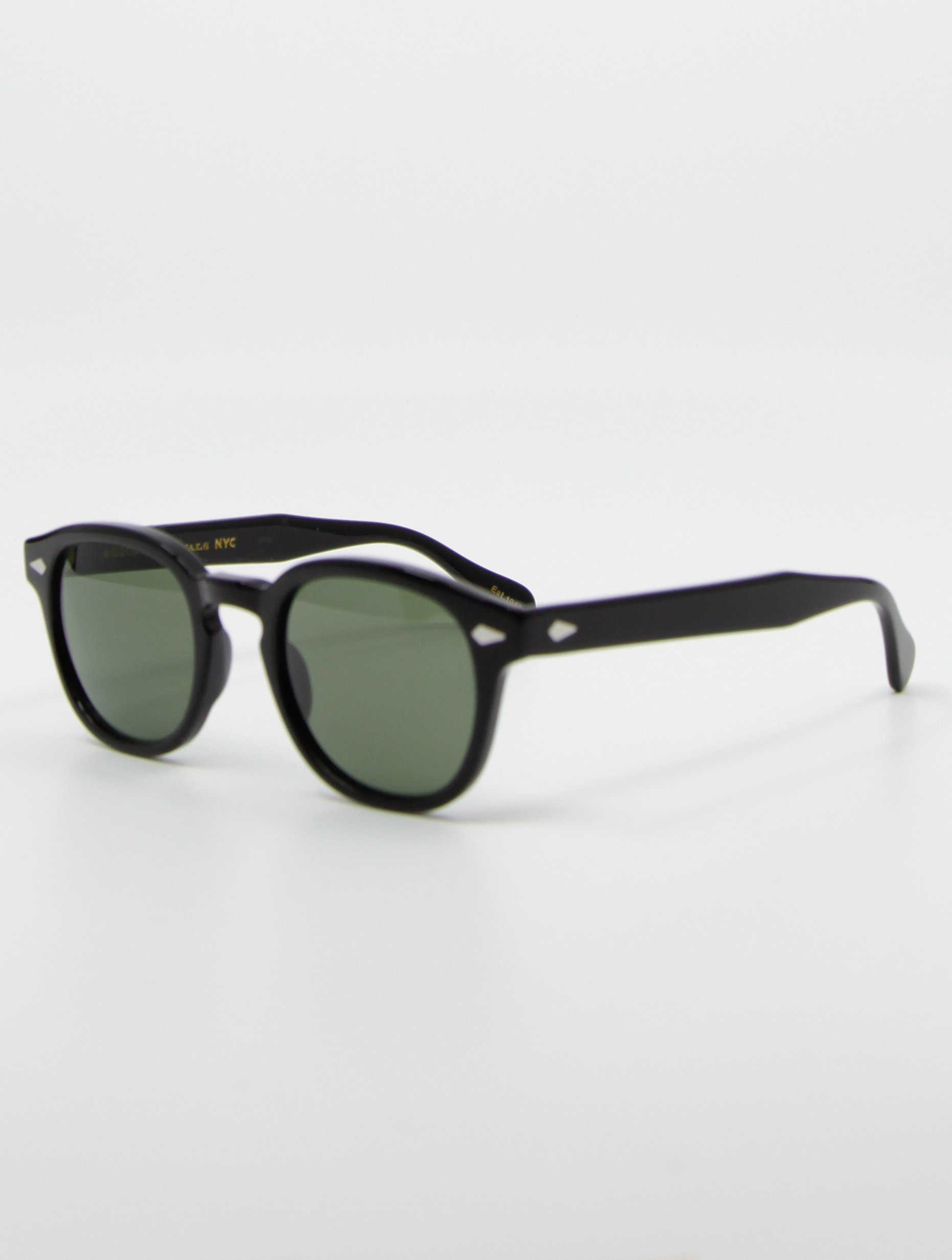 Bilde av solbrille fra Moscot modell Lemtosh Black