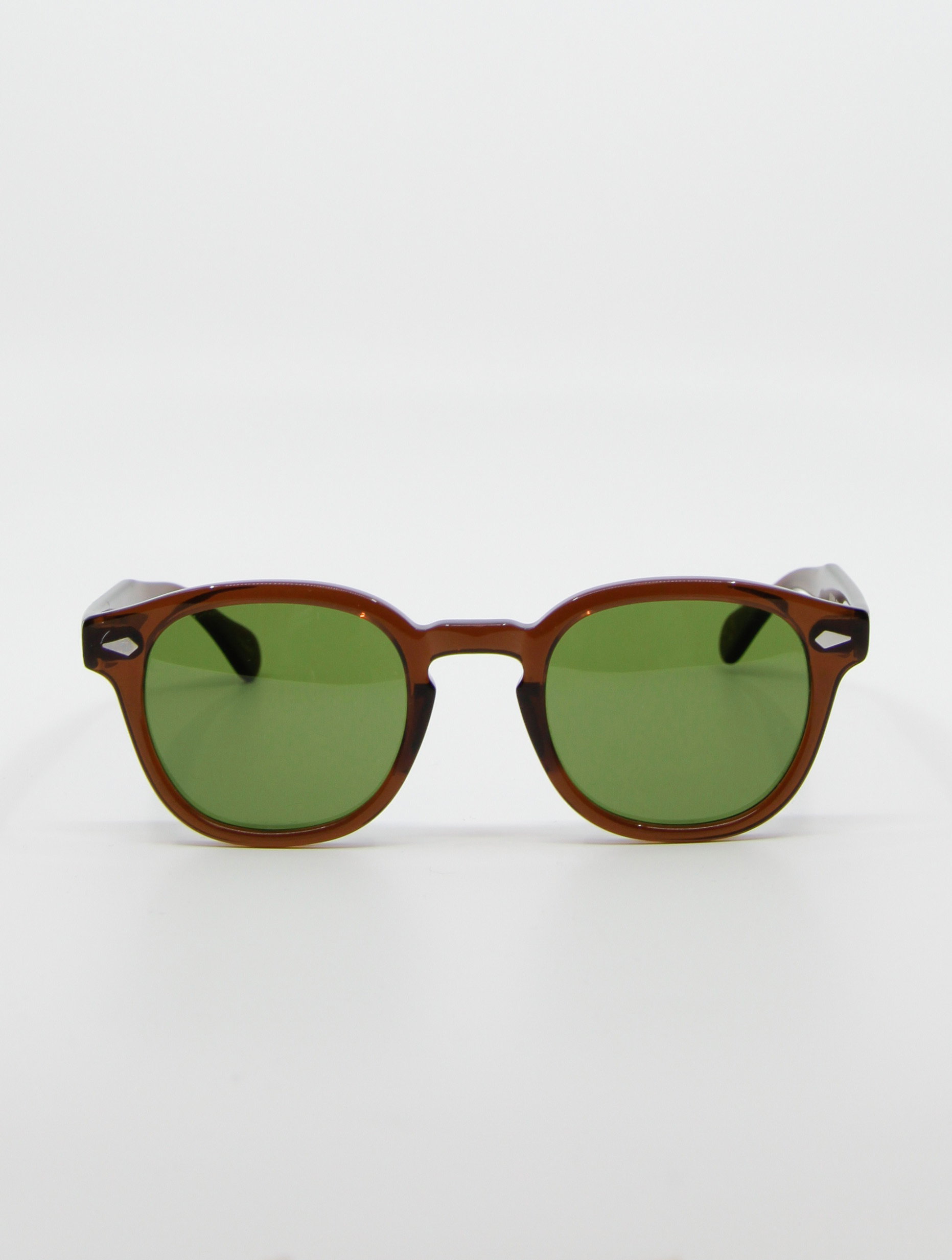 Bilde av solbrille fra Moscot modell Lemtosh Tobacco