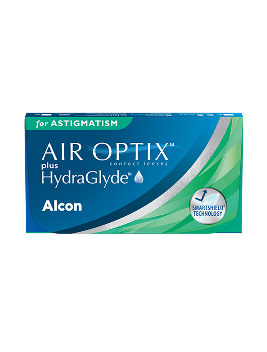 Bilde av linseesken til Alcon air optix plus hydraglyde astigmatism