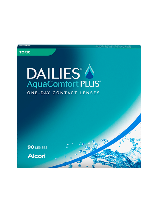 DAILIES AquaComfort PLUS TORIC 90pk – Krogh Optikk