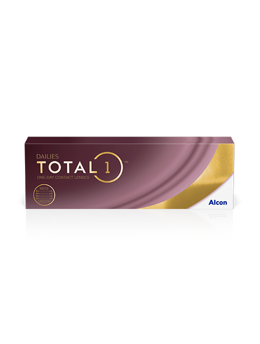 Bilde av linseeske med linser for 1 måned fra Dailies Total1