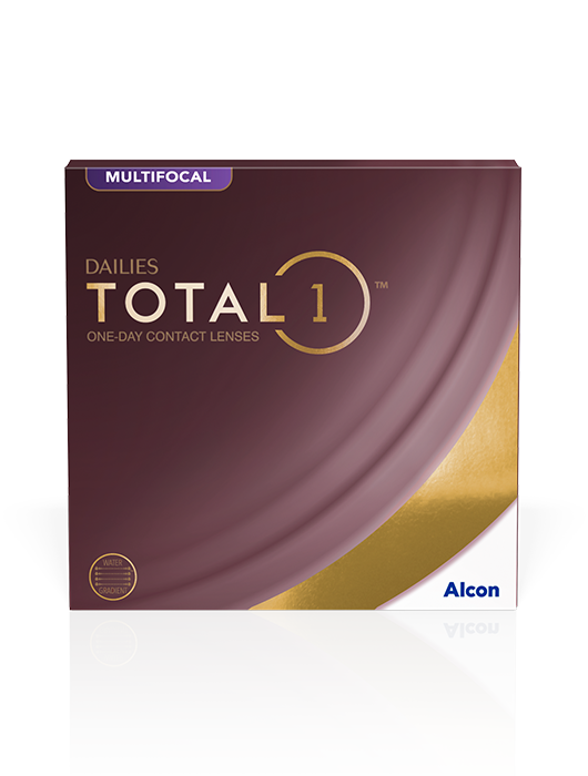 Bilde av linseeksen til Dailies Total1 multifokale linser