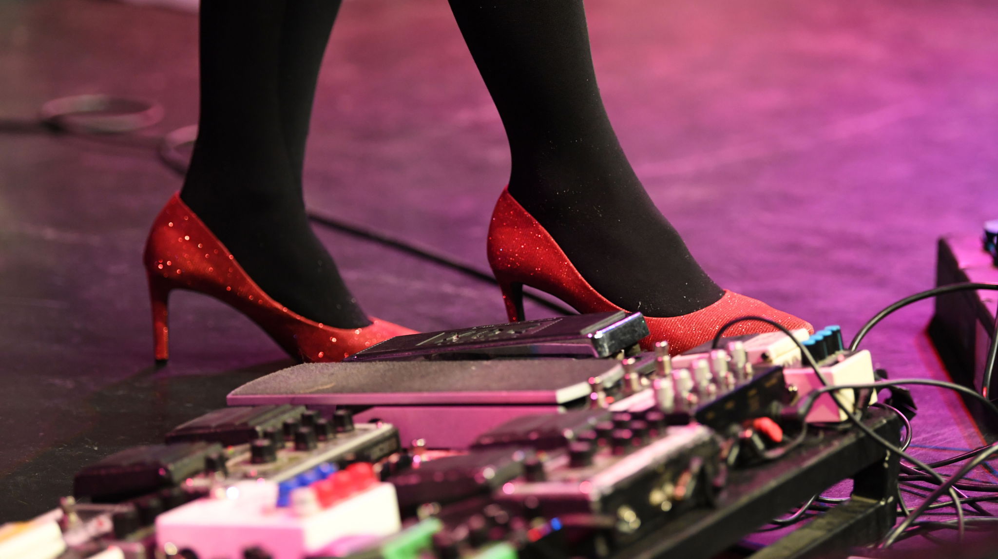 Hedvig Mollestad Trio på jazzahead! 2019 i Bremen, Tyskland (Foto: Carmen Jaspersen)