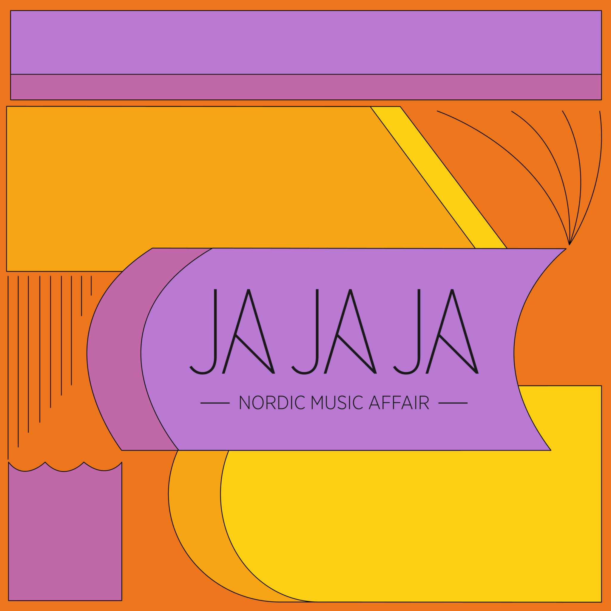 Ja Ja Ja square no info JA JA JA logo