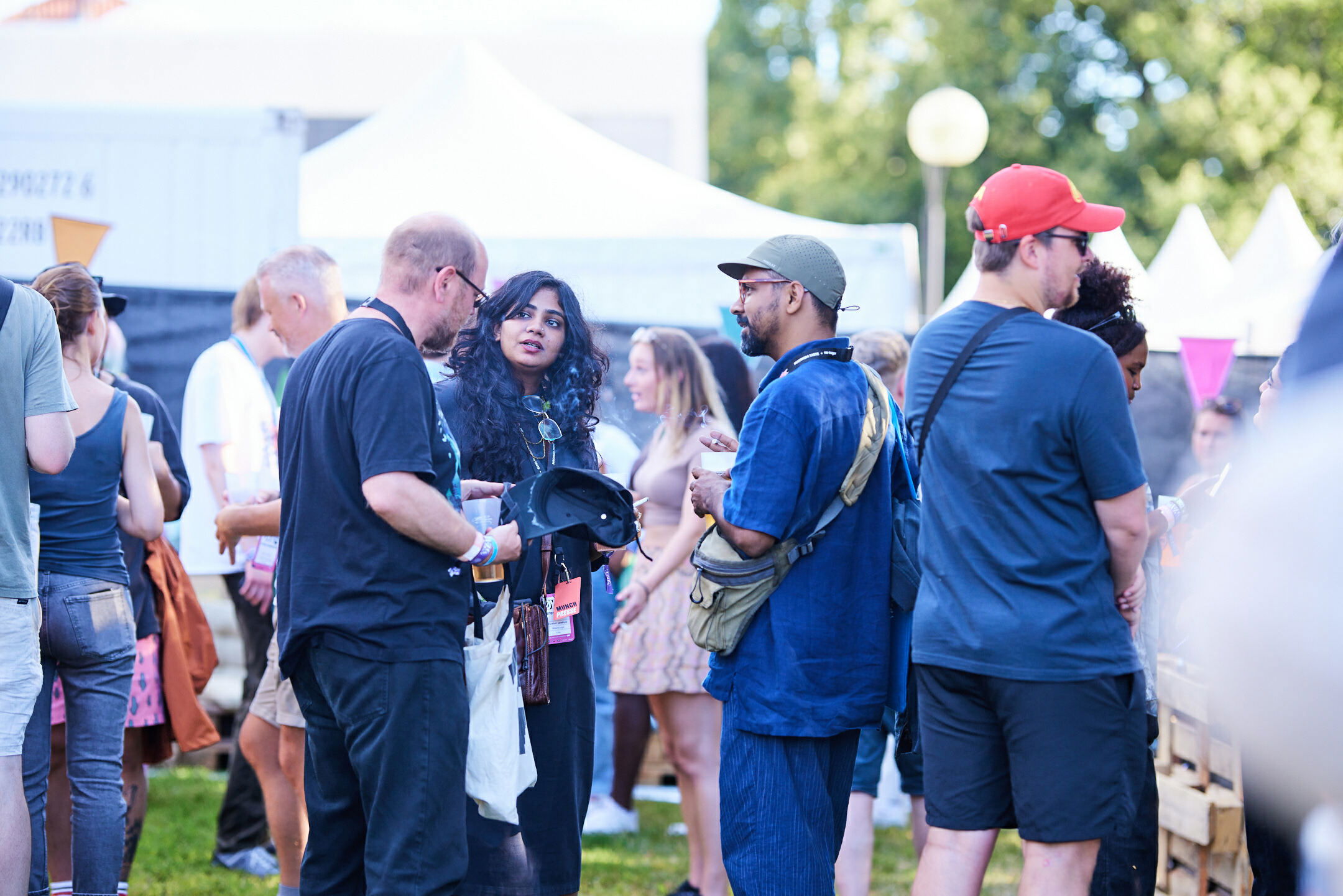 Mixed Zone Øya International 2022 (Foto: Helge Brekke)