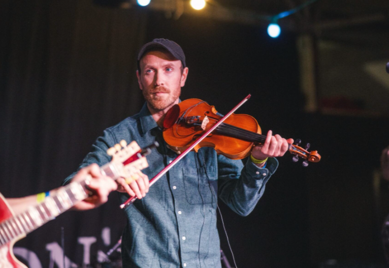 Erlend Viken på Showcase Scotland. (Foto: Henning Askjer Lefsaker)