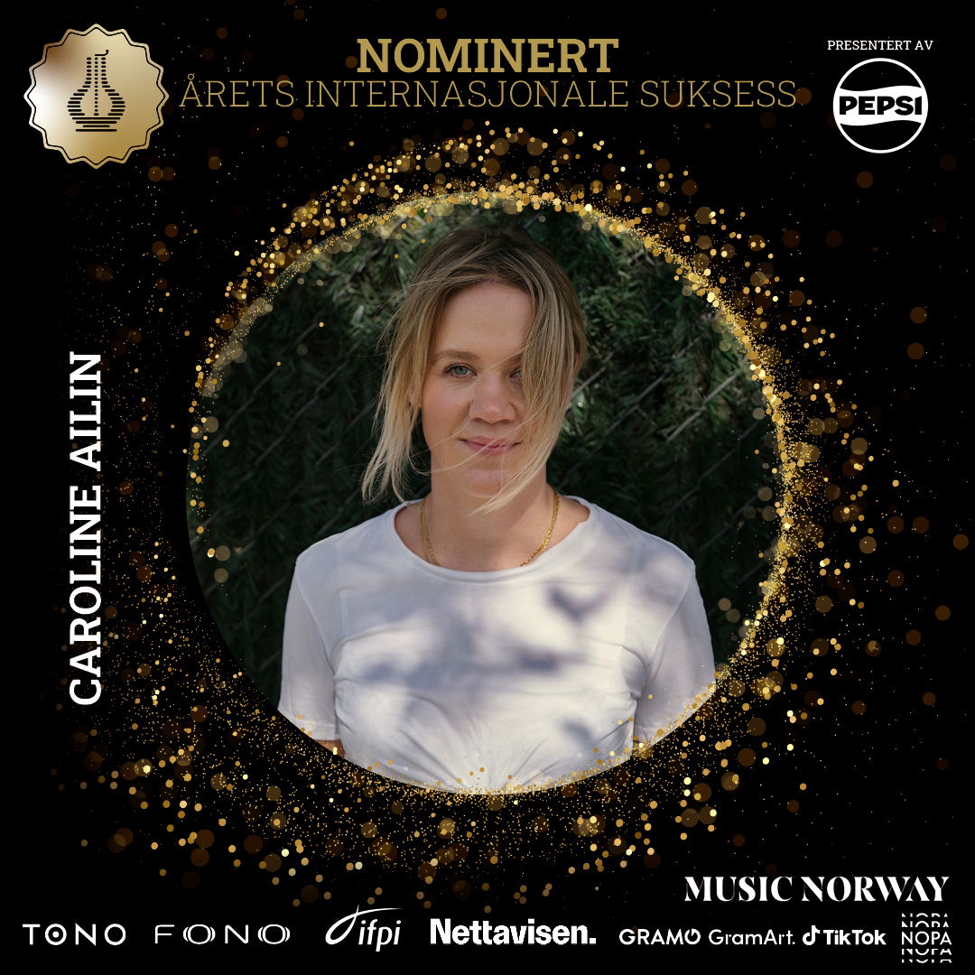 1x1 CAROLINE AILIN NOMINERT ARETS INTERNASJONALE SUKSESS 2023