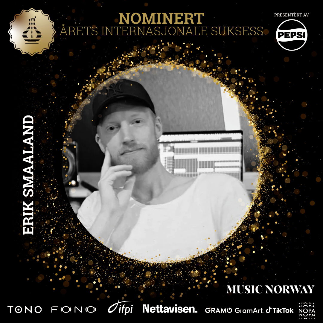 1x1 ERIK SMAALAND NOMINERT ARETS INTERNASJONALE SUKSESS 2023