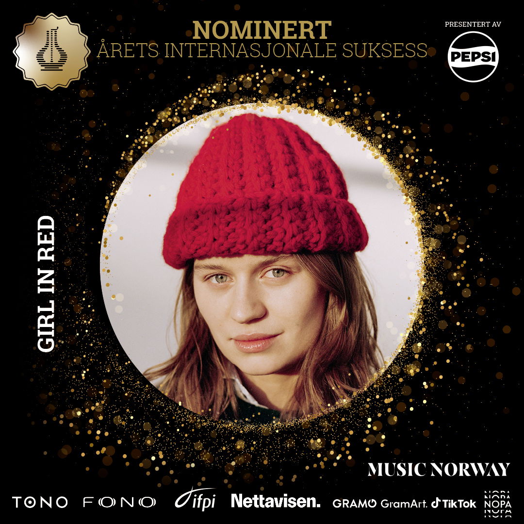1x1 GIRL IN RED NOMINERT ARETS INTERNASJONALE SUKSESS 2023
