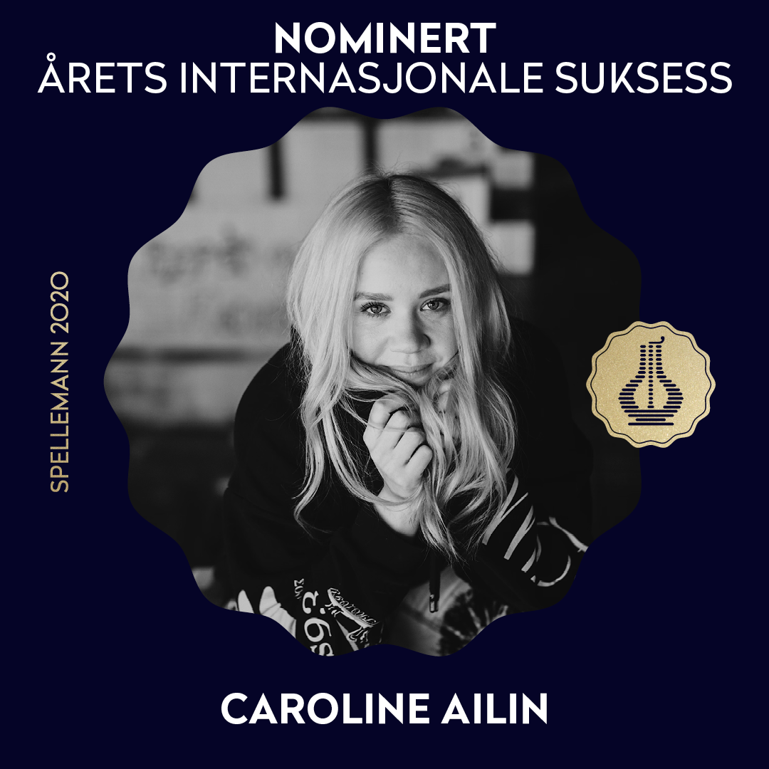 Caroline Ailin nominert 2020
