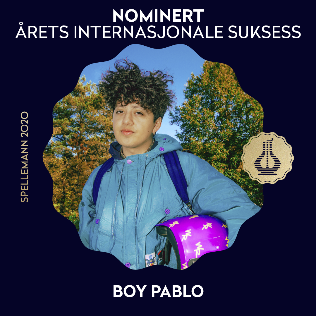 Boy Pablo nominert 2020