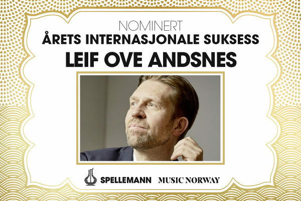 Leif Ove Andsnes Årets internasjonale suksess 2018