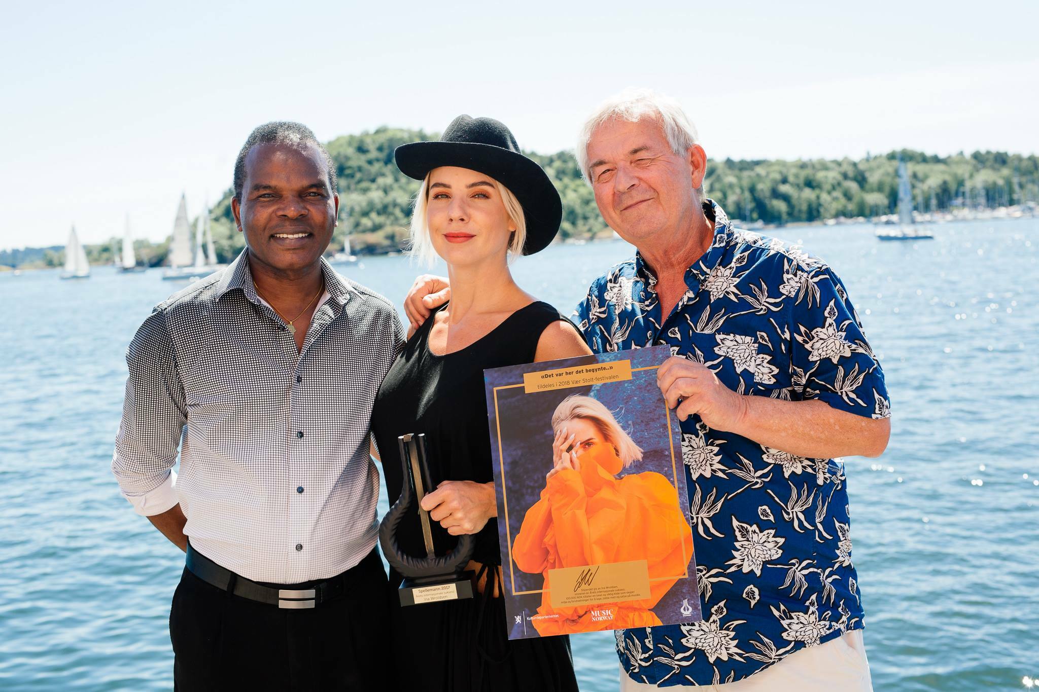 Vinner Arets Internasjonale Suksess2017 Ina Wroldsen