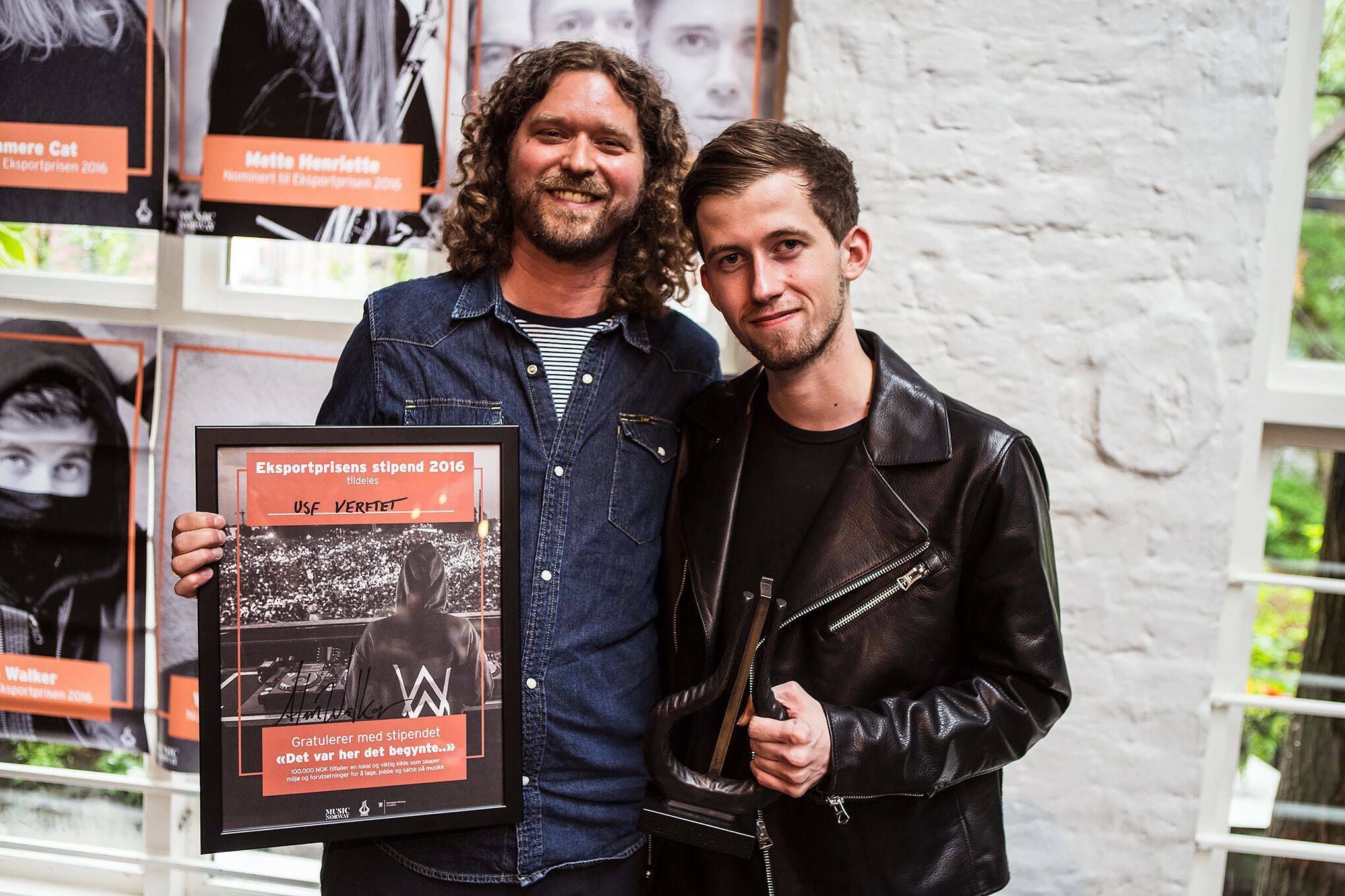 Vinner Eksportprisen2016 Alan Walker
