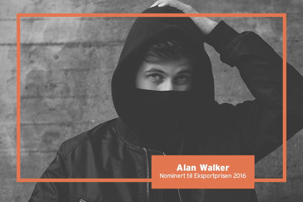 Eksportprisen 2016 Alan Walker