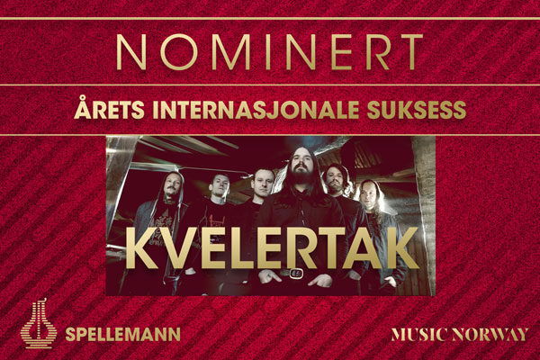 Kvelertak nominert Spellemann 2017
