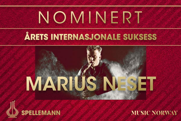 Marius Neset nominert Spellemann 2017